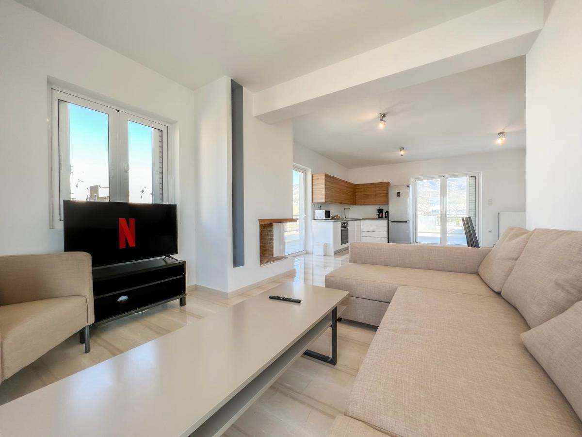 Panoramic Cityscape Maisonette In Agios Dimitrios 아테네 외부 사진